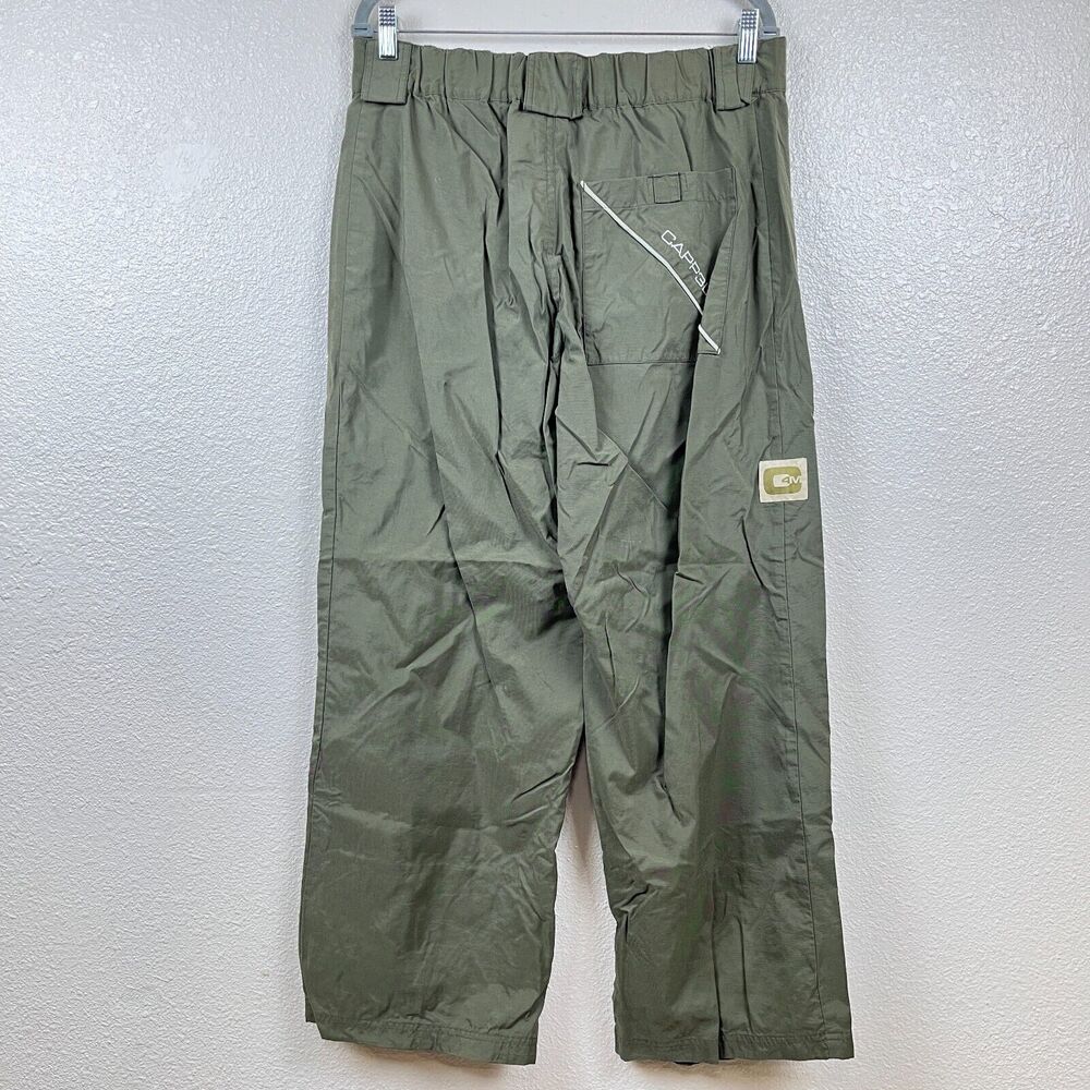 Capp3l OM4 Snow Ski Pants Forest Green Unisex Lightweight Zip Pockets Large